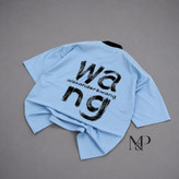 تیشرت باکسی مردانه چاپی دورس دو نخ پنبه wang